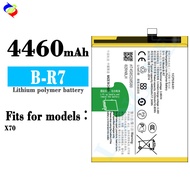 Suitable for VIVO X70 Mobile Phone Battery B-R7 Brand New Built-in Charging Pad 4460mah