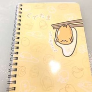 日本Sanrio 限定 Gudetama 筆記簿
