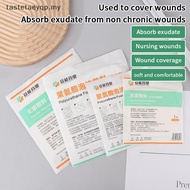 tastetaeyqp 1Pc Wound Dressing Pads High Absorbent Exudate Non-Sti/Self-adhesive Medical Sterile Wou