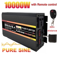 LP-6 SMT🛕QM 10000W Pure Sine Wave Inverter DC 12V 24V To AC 220V Largr Power Inverter Car Inverter for Solar System Home