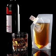 4 POUCH SET CAMO FLASK Drink Bag Reusable Alcoholic Drink Pouch Holder Liquor Drink Pouch Concealer