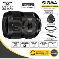 Sigma 35mm f1.4 Lens DG HSM Art Lens for Nikon f / Sigma 35 mm f/1.4
