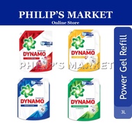 Dynamo Power Gel Laundry Detergant Refill 3L