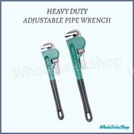 [36"-48"] HEAVY DUTY AMERICAN STYLE ADJUSTABLE PIPE WRENCH PLUMBER SPANNER SPANAR PAIP BOLEH LARAS