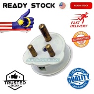 15Amp ROYAL U.K 3 PIN PLUG TOP BAKELITE ROUND HEAD / ROUND PIN PLUG FOR WATER HITTER AND AIRCOND/ KE