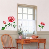 Romantic Rose Flower Wall Sticker