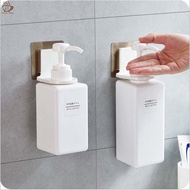 2Pcs Self-Adhesive Wall Mounted Sticky Hook / Shampoo Shower Gel Bottle Holder Shelves / Punch-freeS Tainless Steel Suction Cup / Wall Storage Strong Adhesive Hook / Bathroom Kitchen Organizer Hook