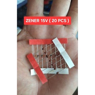 Zener Diode 15V (15pcs)