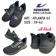 NEW ERA School Shoes Original ATLANTA 01new era Size 39-42 All Black School Shoes/ Latestnew era