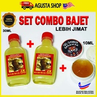 ( COMBO ) 2BOTOL MINYAK LINTAH GUNUNG ASLI MLTGA + 1BOTOL GEL GAMBIR SARAWAK ORIGINAL DARI SARAWAK