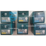 PHILIPS BULB 7W , 9W , 11W (W/W , D/L)