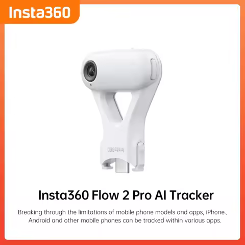Insta360 Flow 2 Pro AI Tracker With Spotlight Gesture Control Fill Light Mount For Insta 360 Flow2 P