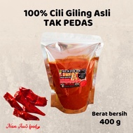 [KL area only] 400g CILI GILING ASLI TAK PEDAS | CILI KISAR TAK PEDAS | CILI GEMUK | NAN HOMESTORE A