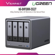 UGREEN NASYNC DXP4800 4-BAY DESKTOP NAS, INTEL N100 QUAD CORE CPU, 8GB DDR5 RAM, 32G EMMC, 2 * 2.5GB