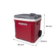 Igloo Latitude 30 Roller Cooler Box | 30 Quarts | 28 Liters | 41 Cans
