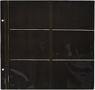 Pioneer Photo Albums Pocket Refill for BSP-46 Series Photo Albums, Black, 4 by 6-Inch