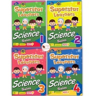 [Superstar Learners] Science Activity book (Ages 4-6) , Buku Latihan Sains Prasekolah , Preschool