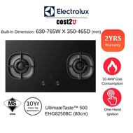 Electrolux 80cm UltimateTaste 700 Built-In Gas Hob | EHG8250BC EHG8251BC (Gas Cooker Gas Stove Dapur Gas