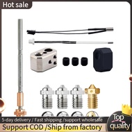 For Prusa I3 MK4 Extruder Hotend+E3DV6 Brass Nozzle 0.4mm+3x Bimetallic Nozzle 24V 40W Heating Rod K