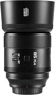 SIRUI Aurora 85mm Full Frame Auto Focus Lens for E Mount Cameras