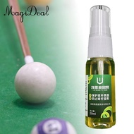 MagiDeal Snooker Cue Maintenance Oil Dirt Removal Oil Anti-Cracking Oil 20ml Professional Cue Care K
