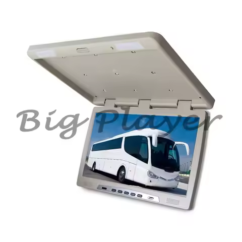 22 Inch Car TV High-definition Large Screen Android Ceiling Coach RV Modification 12V-24V Remote Con