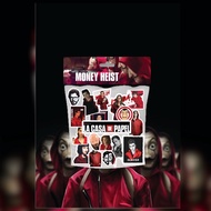 (18 Stickers) Money Heist Stickers For Laptops, hp, Etc.