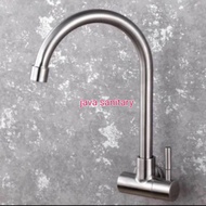 SUS 304 Stainless Kitchen Sink Faucet/Wall Kitchen Sink Faucet