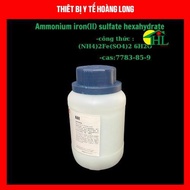 Chemical: Ammonium iron(II) sulfate hexahydrate (NH4)2Fe(SO4)2 6H2O 500g China