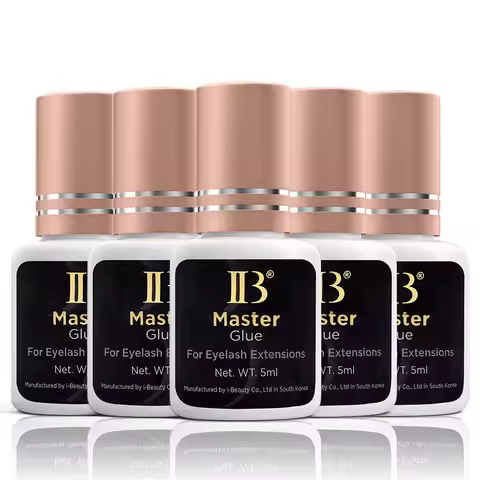 10 Bottles IB Master Glue 0.5s Korea Original Professional IBeauty False Lash Glue for Eyelash Exten