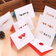 teachers day giftLarge Hollow Greeting Card Christmas Holiday Universal Blessing after-Sales Card Ac