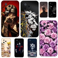 Case For infinix note 12 4G (2023) NOTE PRO 4G (X676B) Silicon Phone Cover black tpu case Shockproof
