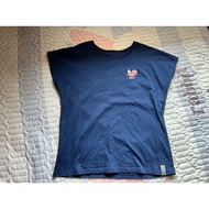 Blue Sleeveless Shirt Brand Beverly Hills Polo Club