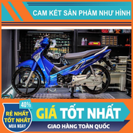 Tem rời mẫu Wave 125i Thái cho Future neo xanh - tem Candy cao cấp