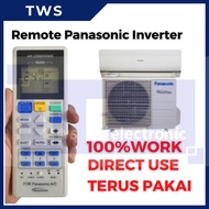 TWS panasonic aircond remote control (use for Panasonic Air Cond Inverter)|Panasonic Inverter Air Cond Air Conditioner