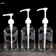 1100ml Coffee Syrup Dispenser Multi-Function Honey Sauce Ketchup Bottle with 5/8/10CC Pump Scale Syr
