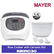 Mayer MMRC30 1.1 L Rice Cooker with Ceramic Pot