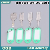 CHENJ TSA กุญแจกระเป๋า007 TSA002 TSA006 TSA กุญแจล็อคอเนกประสงค์สำหรับเล่นสกีปลอดภัยกุญแจหลักสำหรับก