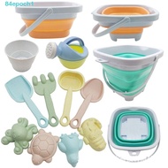 [READY STOCK] 1 Set Beach Sand Play Toys, Shovel Plastic Beach Bucket Toys, Sand Bucket Pit Tool Por