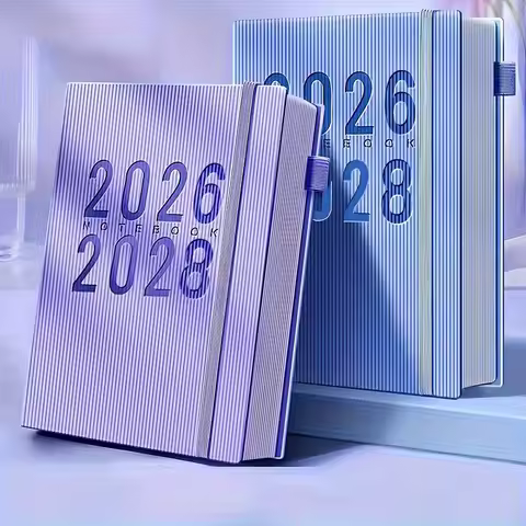 【W】3-Year Monthly Planner Calendar 2026-2028-January To December Diary Writing Minimalist Design Not