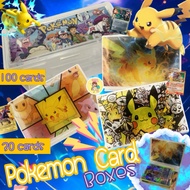 Pokemon card Holder, Pokemon card Box, Pokemon card Box, 100 Pcs Pokemon card storage Box, Pokemon A