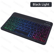 DANYCASE Backlit Keyboard For Bluetooth-compatible Apple Samsung Xiaomi Tablet Smart Phone PC 10inch