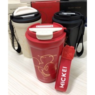Mickey Mouse Mug Coffee Portable 3 Colors 304 Stainless Steel 304 Stainless Steel Mug