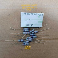 1 WATT 2K7 OHM RESISTOR CONTENTS 12 PCS