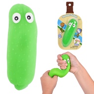 Squishy Pickle, Extra Large 5.5" Stretchy Stress Relief Toy, Gag Gift Funny Adult, Stress Ball, Pick