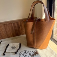 愛馬仕Picotin 18 金棕銀釦🐻全新2025年K刻