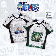 One Piece The Mural Luffy Gear 5 Roronoa Zoro Casual Sport Jersey