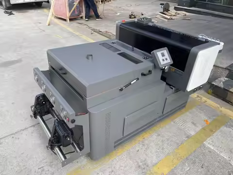 2022 New Hot Selling All In One 60CM A1 Size DTF Printer With Shaker Powder Machine XP600 I3200 4720
