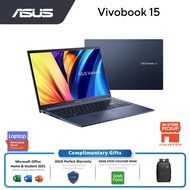 Asus Vivobook 15 15.6'' FHD Touch Laptop ( Ryzen 5 4600H, 8GB, 512GB SSD, ATI, W11, HS ) M1502I-AE8150WS/M1502I-AE8155WS