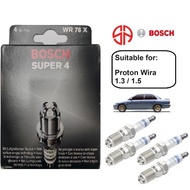 Spark Plug WR78X 0242232505 Bosch Super 4 Proton Wira 1.3 1.5 4G13 4G15